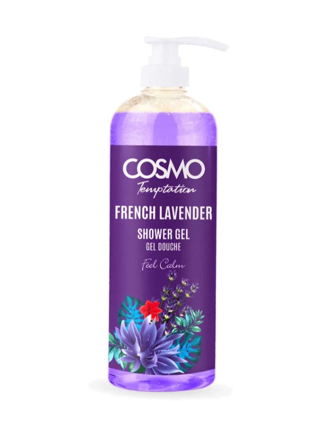Temptation Shower Gel French Lavender 1000ml