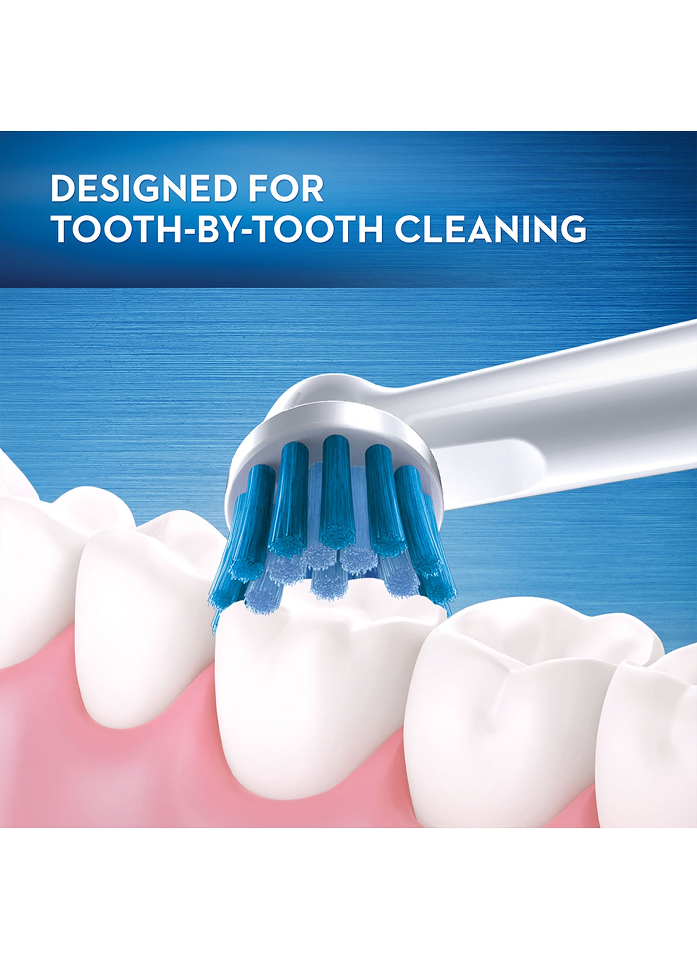 Vitality 100 Cross Action rechargeable Toothbrush White - image 6