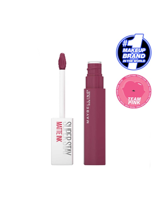 Maybelline New York Superstay Matte Ink Liquid Pinks Lipstick - 165 Successful 165 Successful