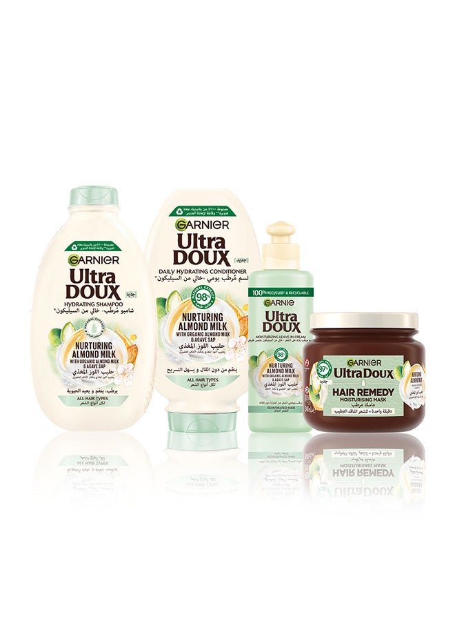 Ultra Doux Nurturing Almond Milk Shampoo 600ml - image 4