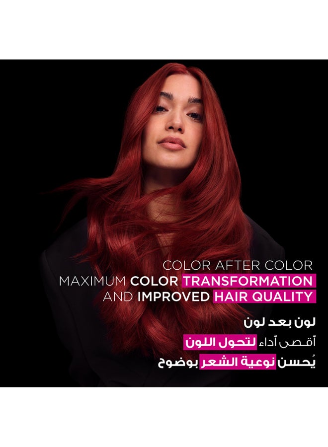 Olia No Ammonia Permanent Hair Color 4.26 Violet Red - image 2