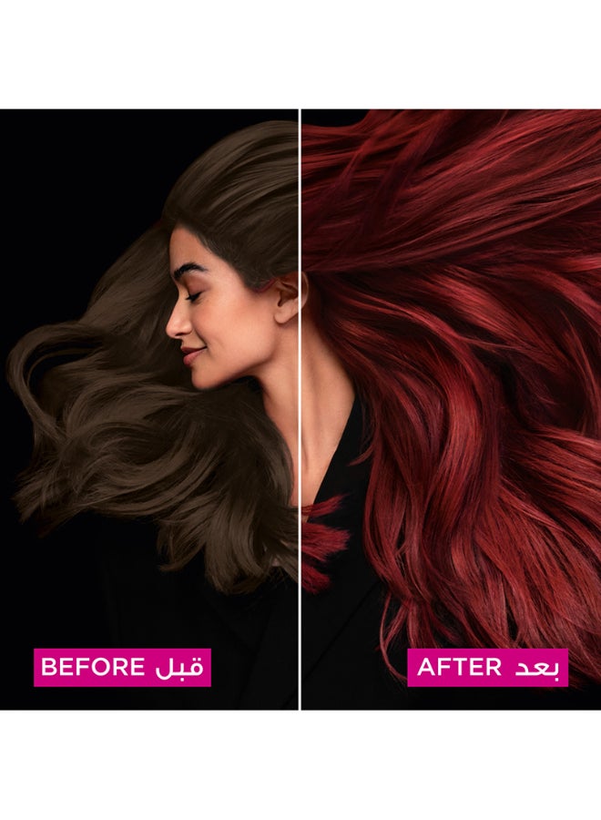 Olia No Ammonia Permanent Hair Color 4.26 Violet Red - image 5