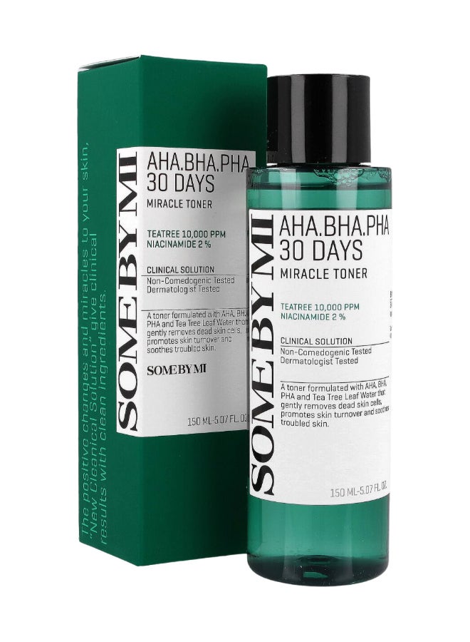 Aha.Bha.Pha 30 Days Miracle Toner 150Ml Packaging May Vary 150ml