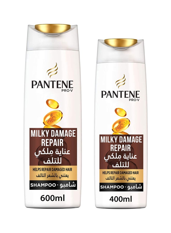 Miracle Milky Damage Repair Shampoo 600+400ml