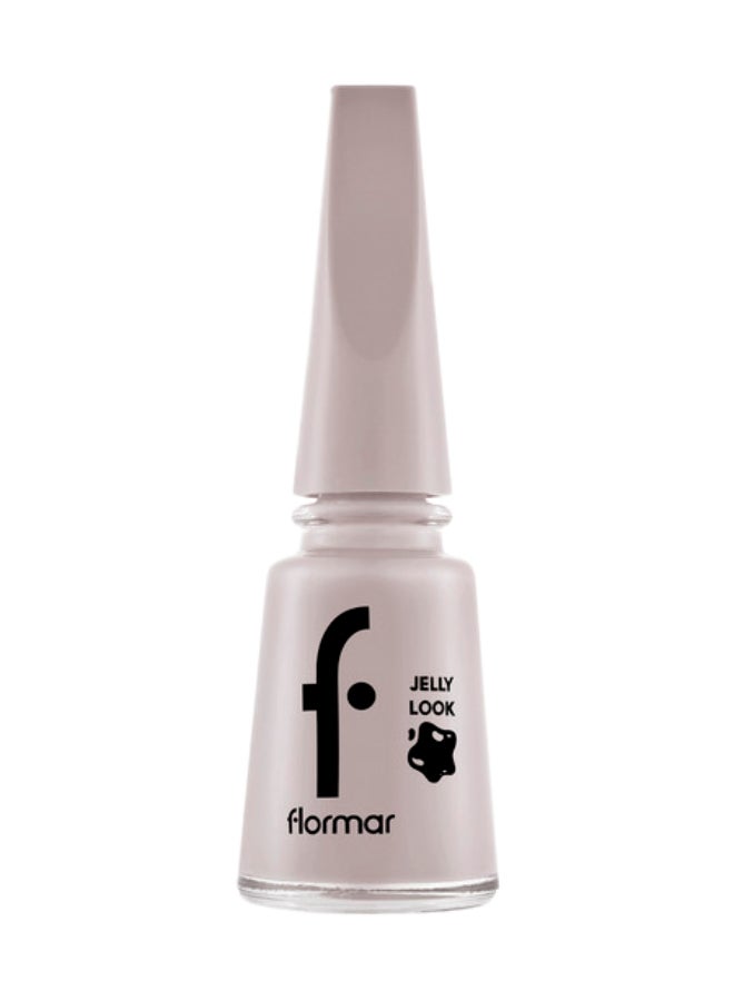 Jelly Look Nail Enamel JL58 Milky