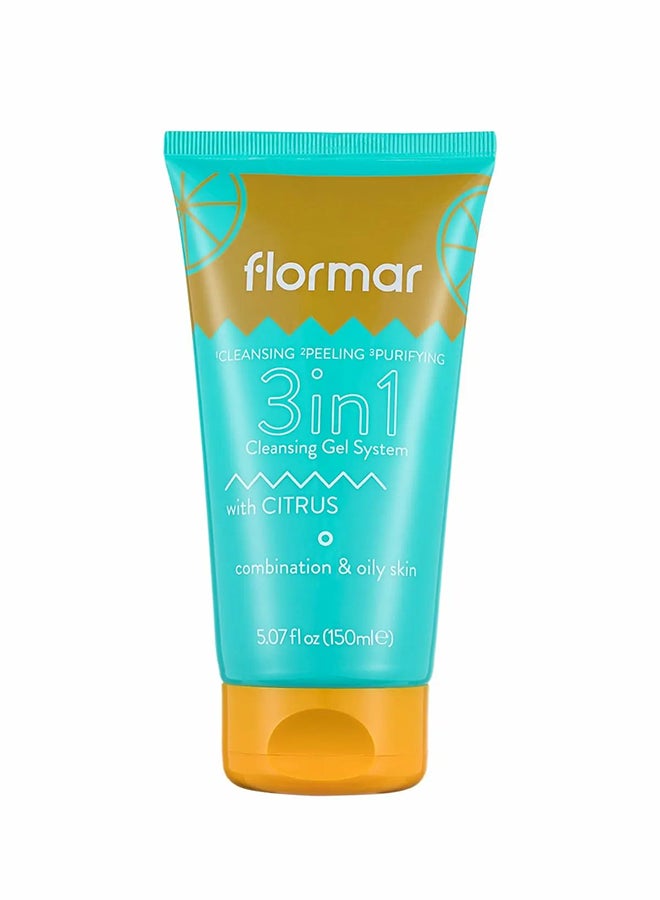 3in1 Cleansing Gel System - Combination & Oily Skin 150ml