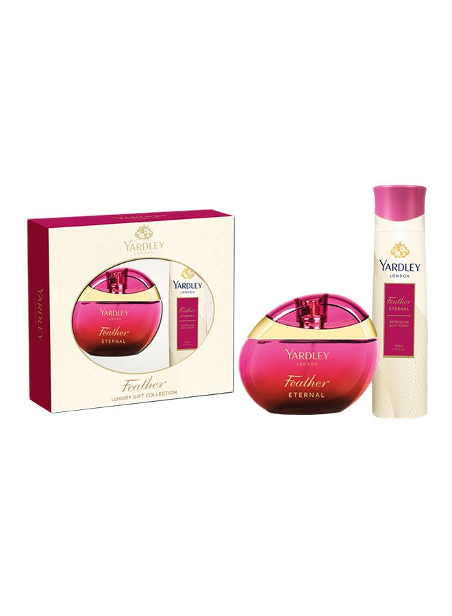 Feather Eternal Eau De Perfume And Body Spray For Women 100ml+150ml Pack of 2