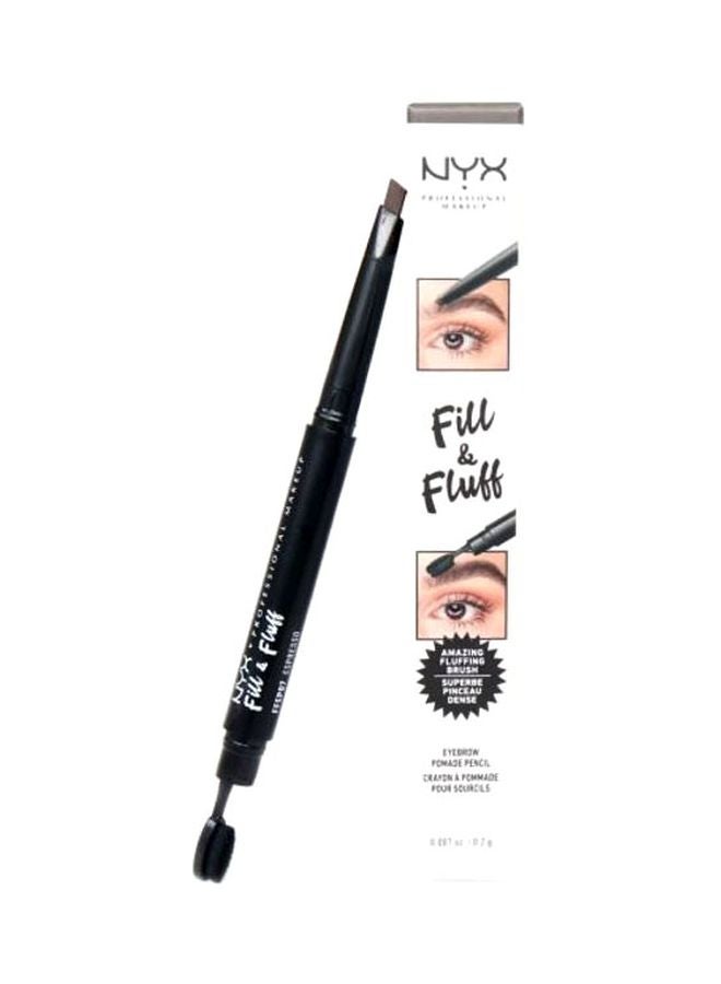 Fill And Fluff Eyebrow Pomade Pencil Black - image 4