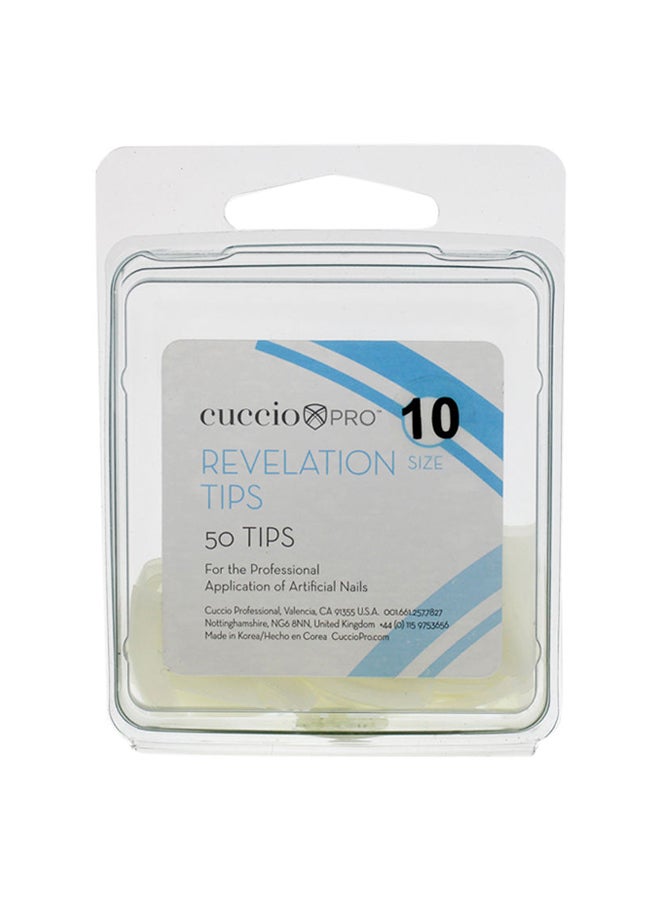 Revelation Tips - 50 Pc Acrylic Nails Clear