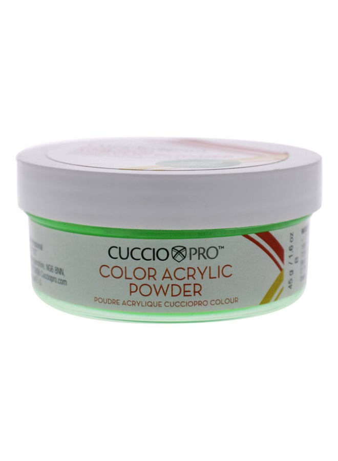 Acrylic Nail Colour Powder Neon Lime