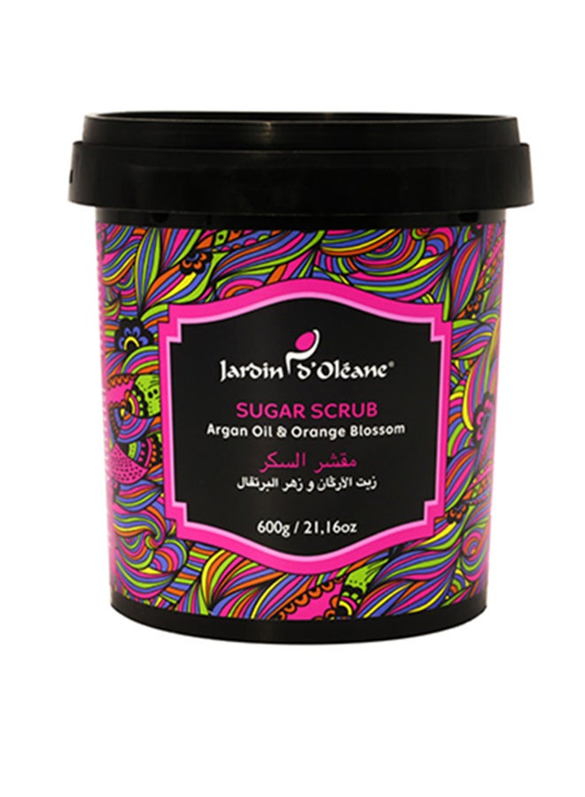 Sugar Scrub With Argan Oil And Orange Blossom 600grams
