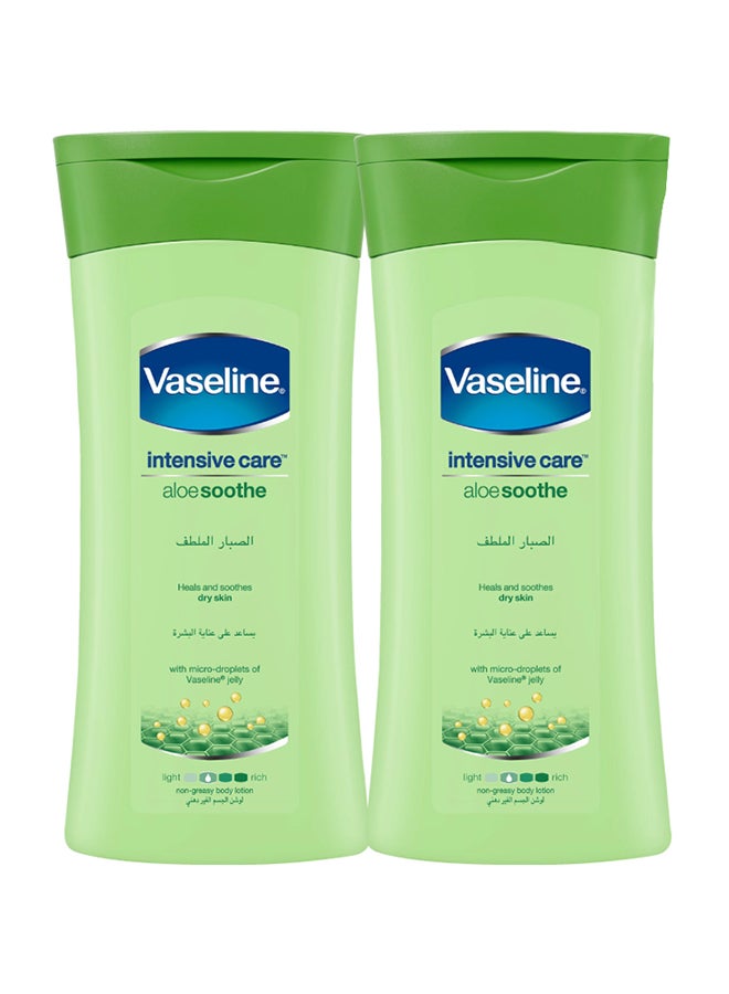 Pack Of 2 Itensive Care Aloe Soothe Body Lotion 2 x 400ml