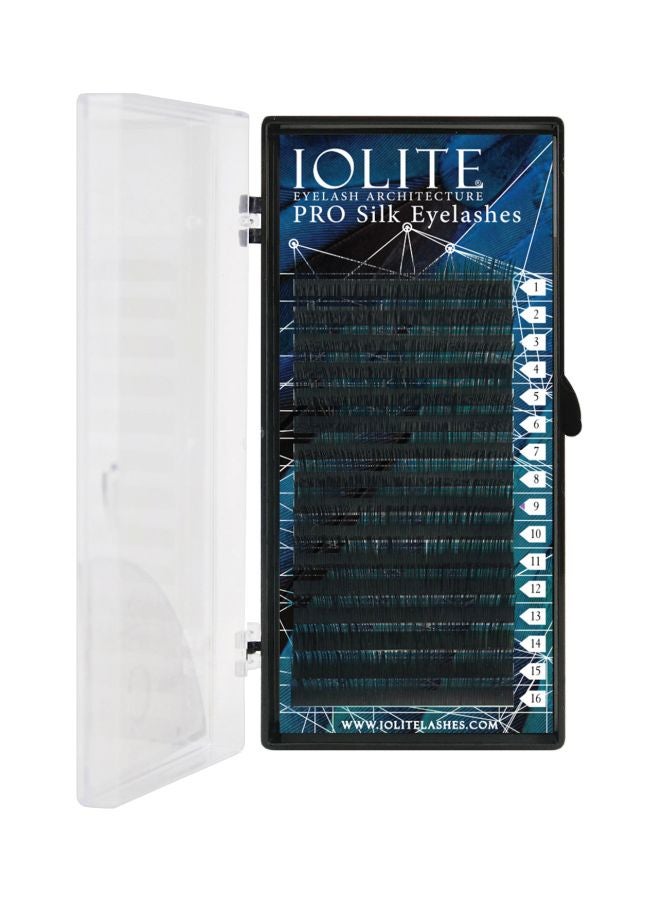 Pair Of 8 D Curl Pro Silk Eyelashes Black
