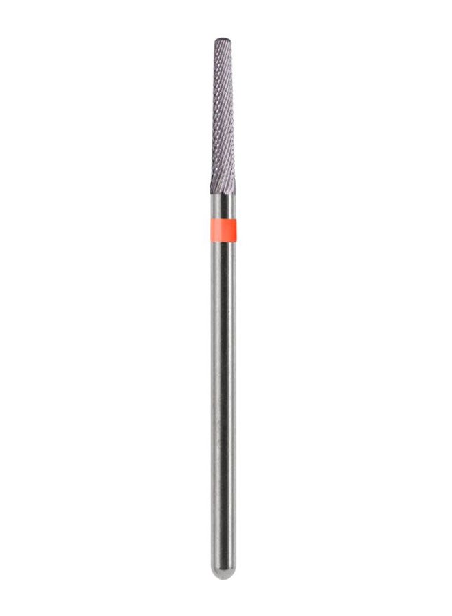 Carbide Nail Art Drill Machine Bit Silver/Peach