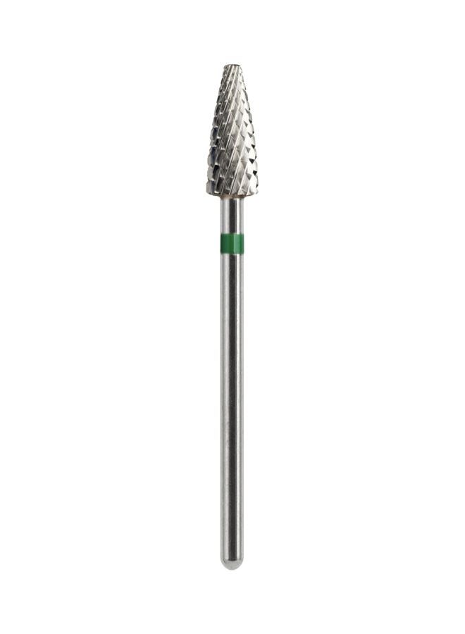 Coarse Cross Cut Carbide Nail Drill Bit Silver