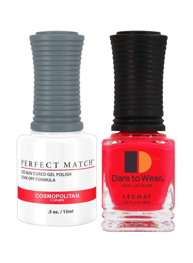 Dare To Wear Gelish Nail Polish With Perfect Match Soak Off Formula Cosmopolitan