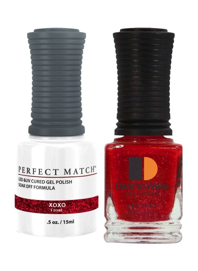 Dare To Wear Nail Lacquer With Perfect Match Soak Off Formula Xoxo