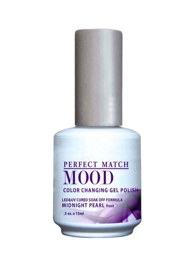 Perfect Match Mood Color Changing Gel Nail Polish Midnight Pearl