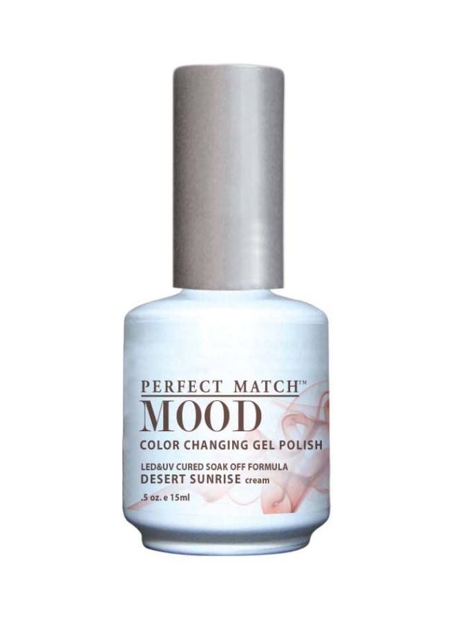 Perfect Match Mood Color Changing Gel Nail Polish Desert Sunrise
