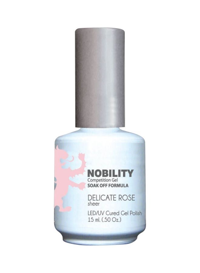 Nobility LED/UV Cured Gel Polish Delicate Rose