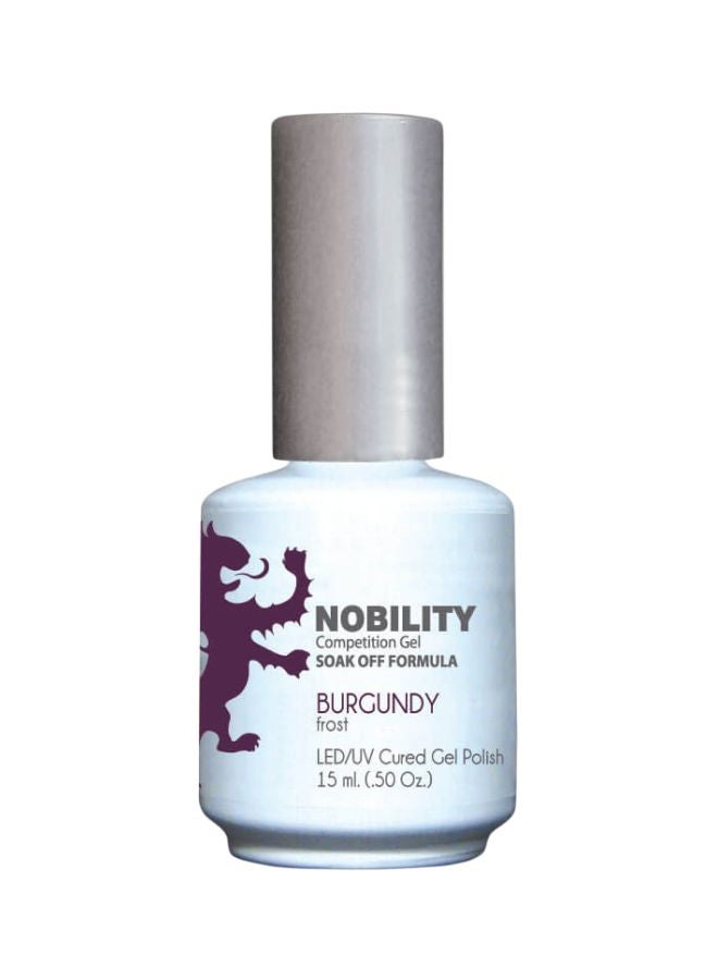 Nobility Gel Nail Polish Burgundy