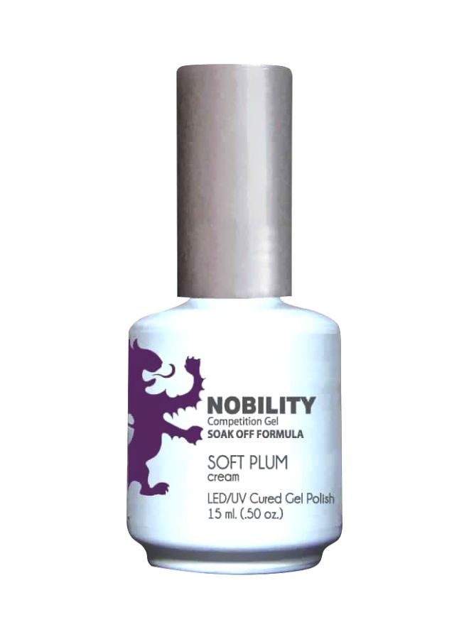 Nobility LED/UV Cured Gel Polish Soft Plum