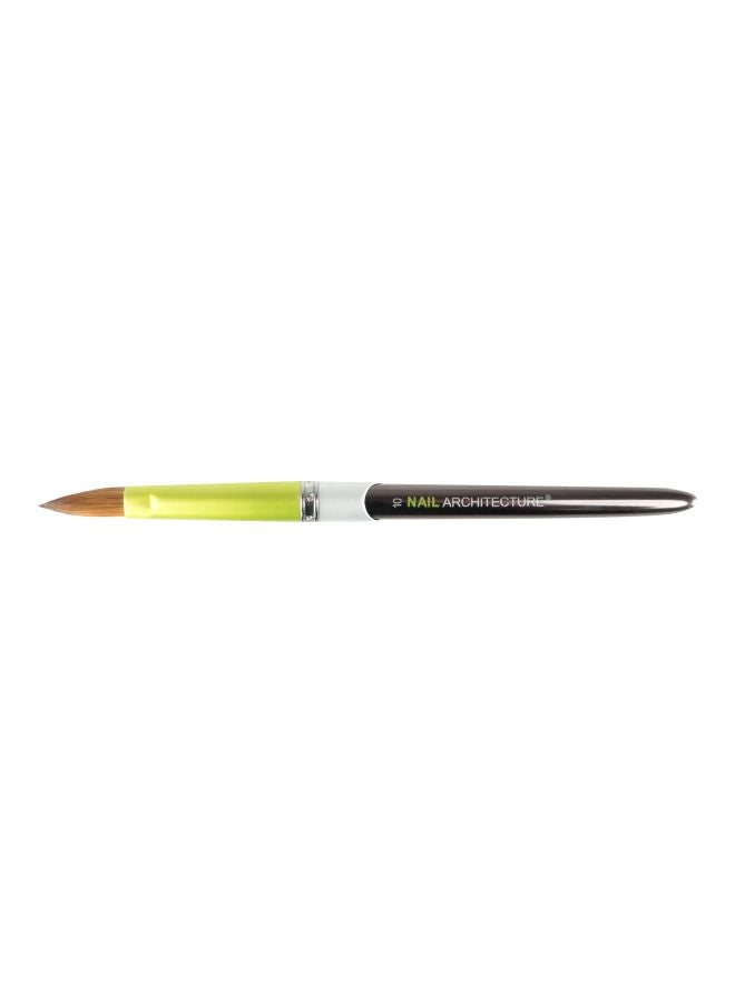 Nail Architecture Professional Brush Silver/Green/White