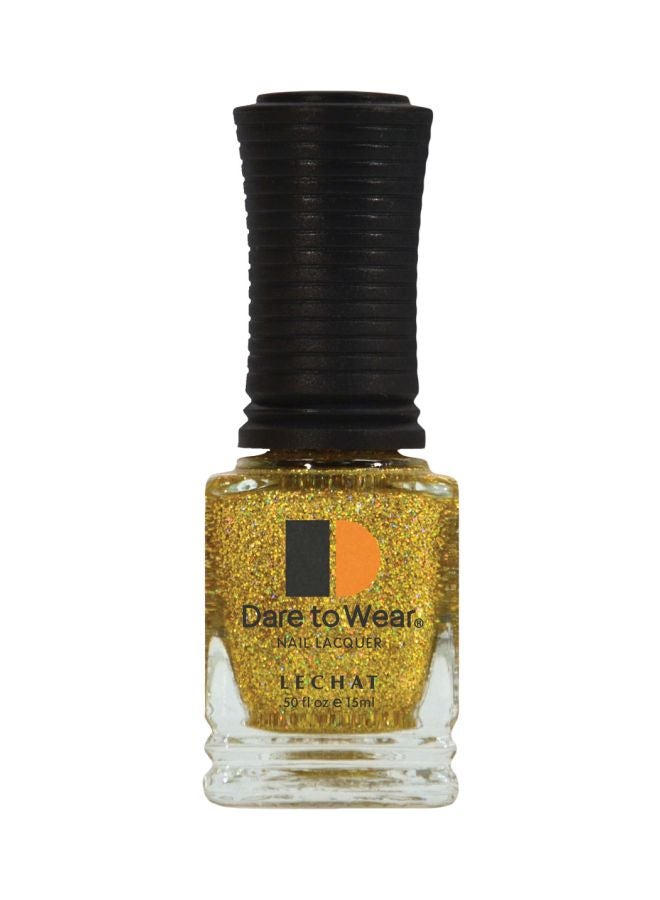 Razzle Dazzle Dare To Wear Nail Lacquer Seriously Golden