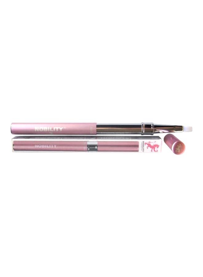 Nobility Retractable Gel Brush Pink/Silver