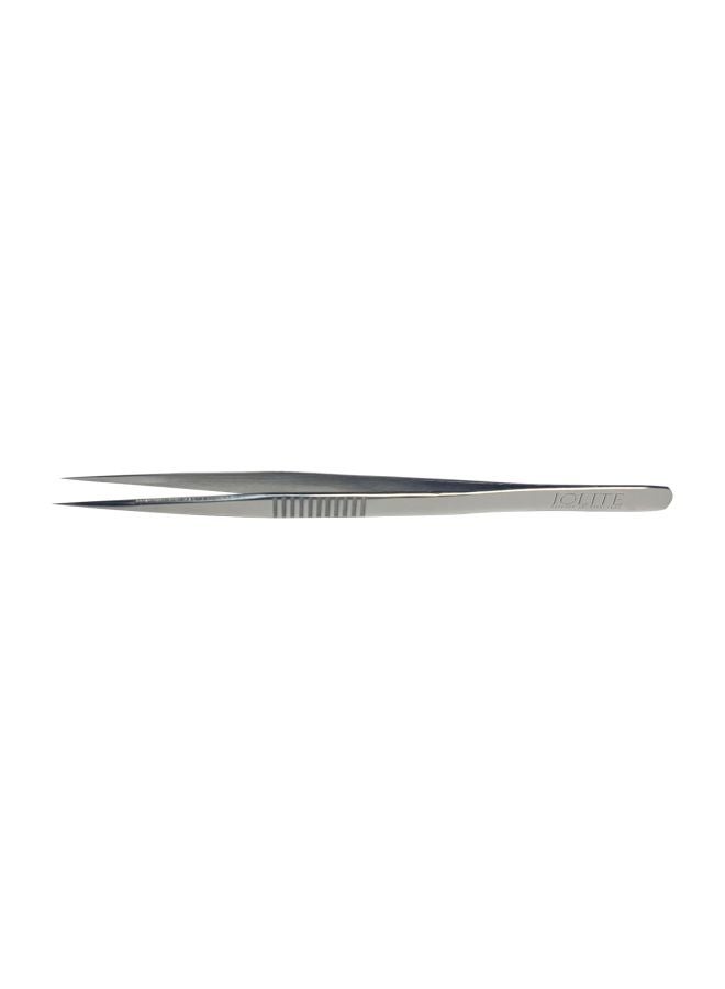 Eyelash Architecture Slim Precision Tweezers Silver