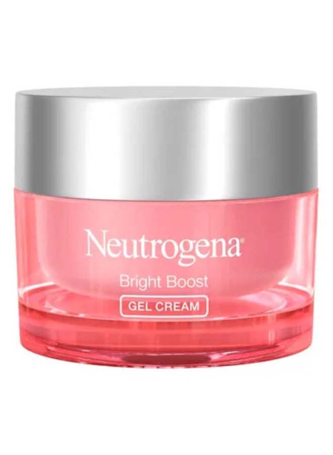 Bright Boost Brightening Gel Moisturizing Face Cream Pink 50ml