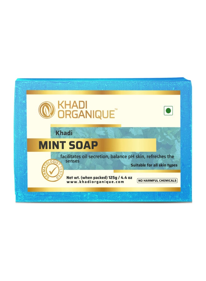 Handmade Mint Soap 125grams