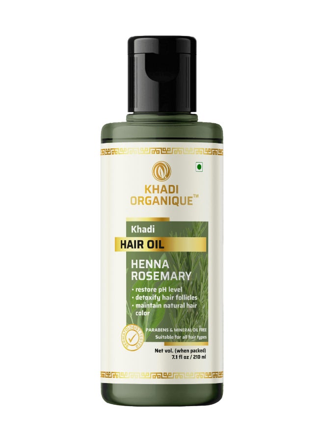 Henna And Rosemary Hair Oil 210ml