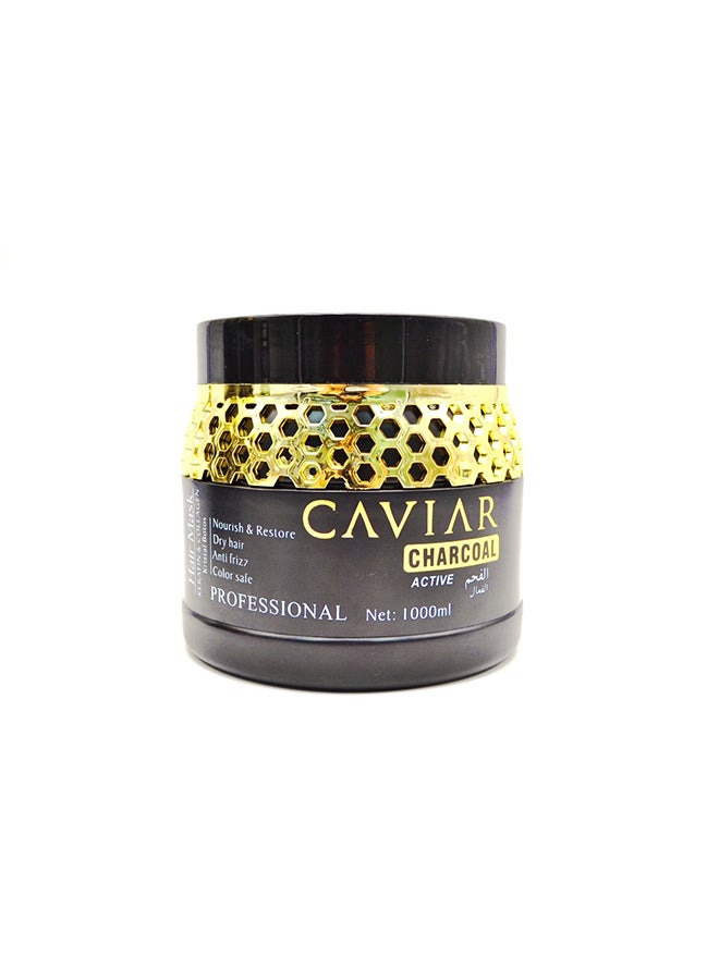 Caviar Active Charcoal Hair Mask 1000ml