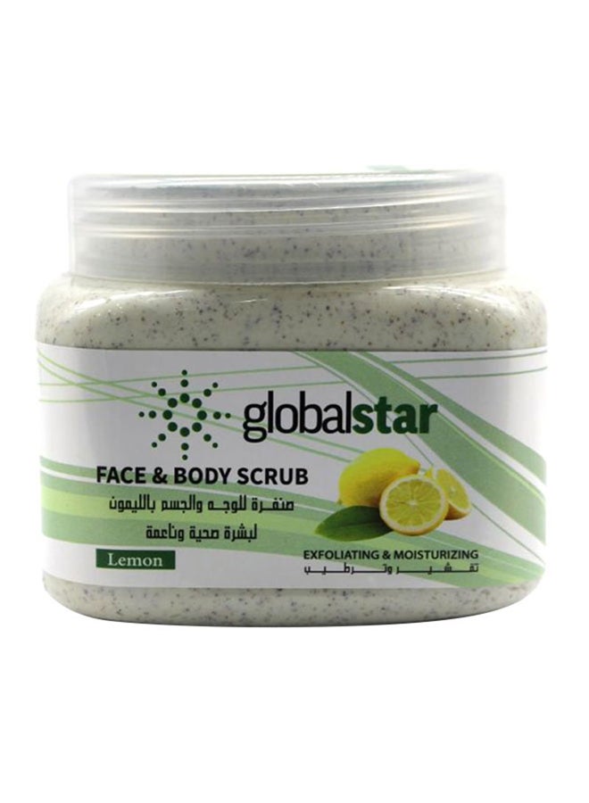 Globalstar Face & Body Scrub Lemon 500ml
