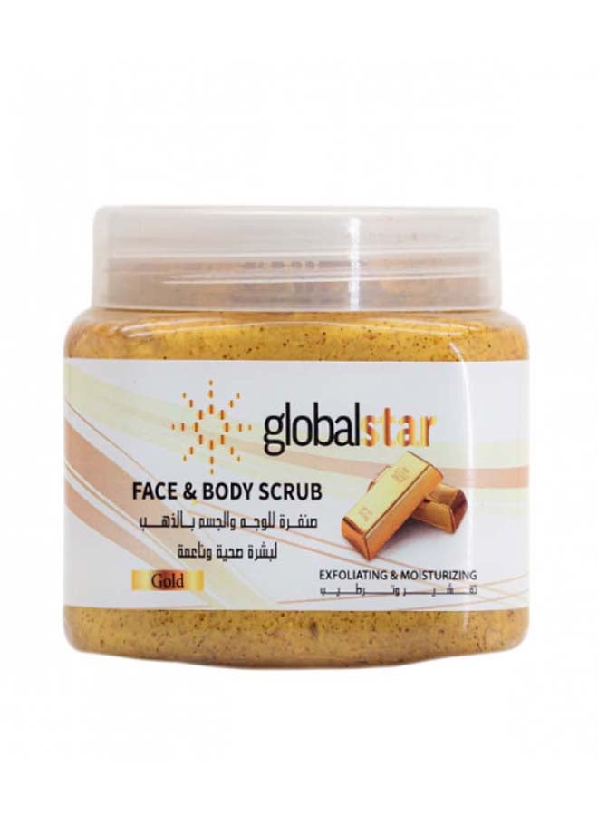 Face & Body Scrub Gold 500ml