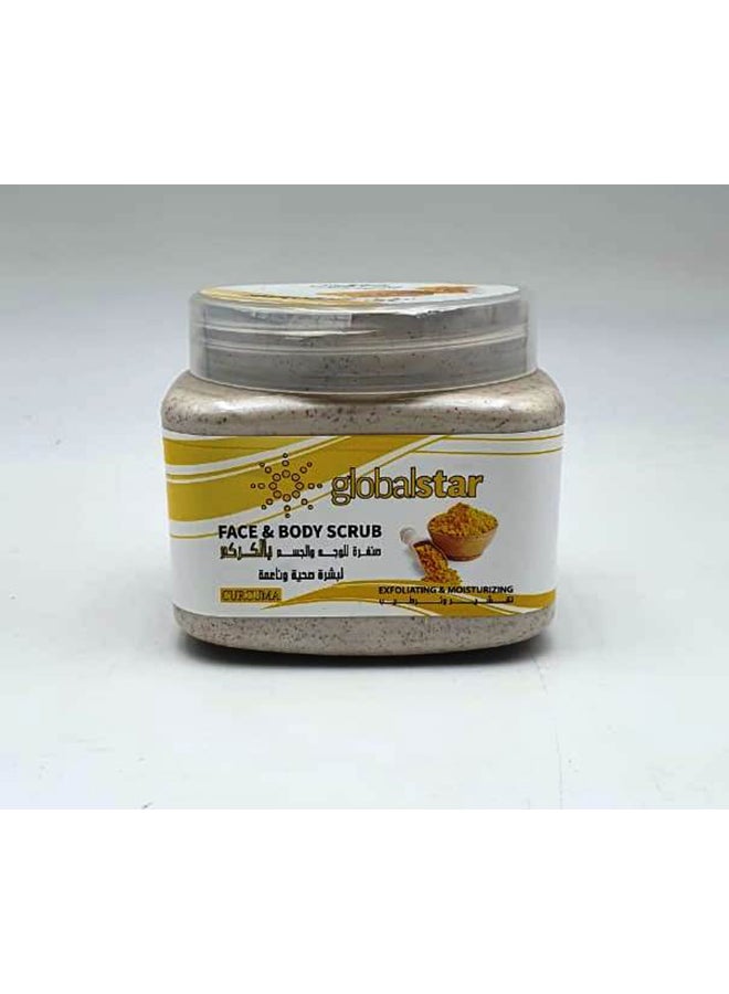 Globalstar Face & Body Scrub Curcuma 500ml