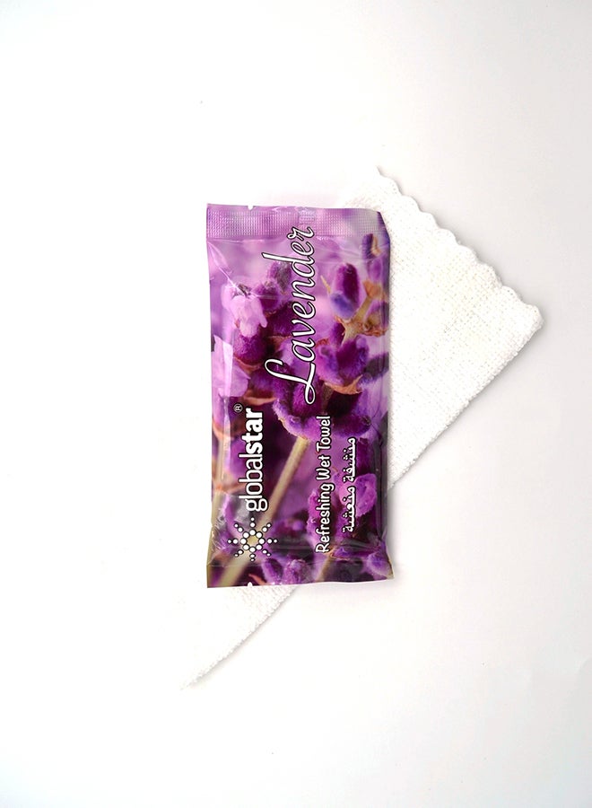 Refreshing Wet Towel Lavender, Pack Of 20 45ml