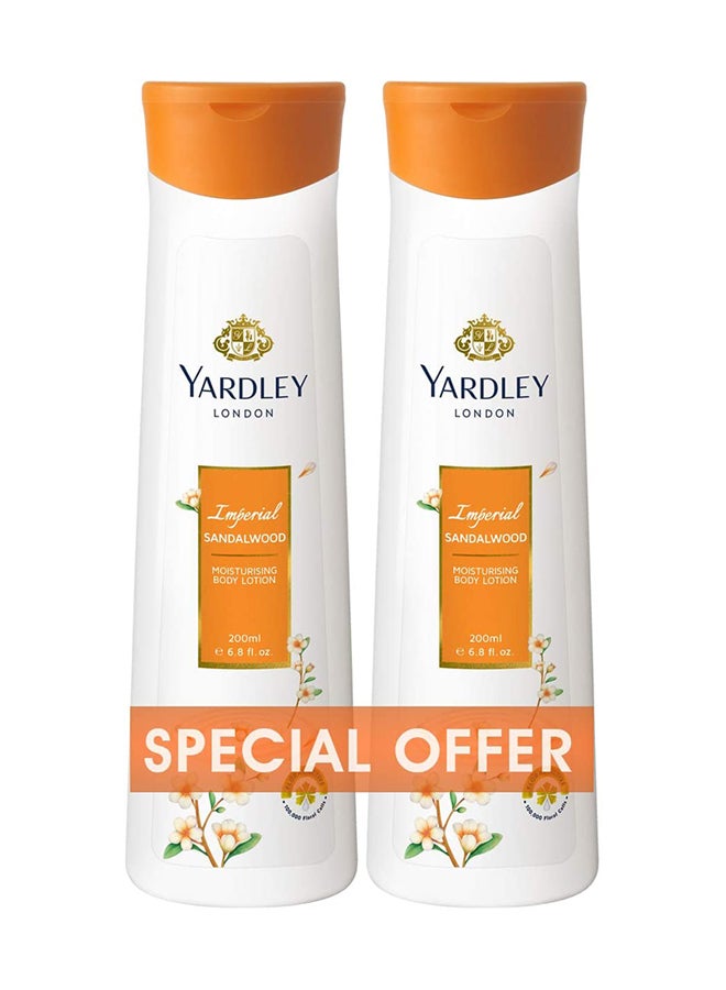 Pack Of 2 Body Lotion Imperial Sandalwood 400ml