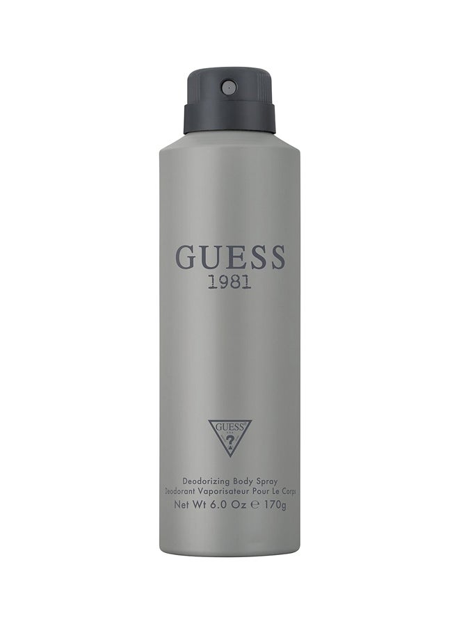 1981 Men Body Spray Grey 170ml