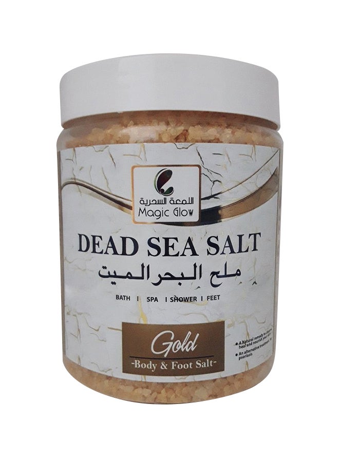 Dead Sea Body And Foot Salt Gold 1.2kg