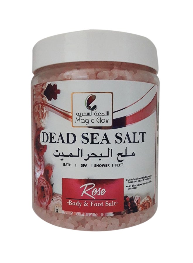 Dead Sea Body And Foot Salt Rose 1.2kg