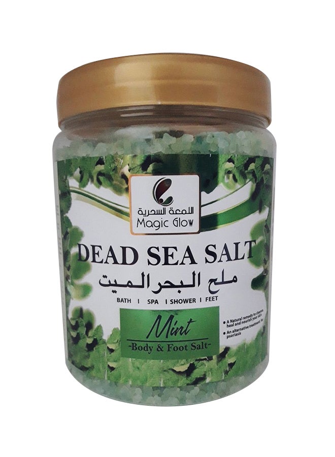 Dead Sea Body And Foot Salt Mint 1.2kg