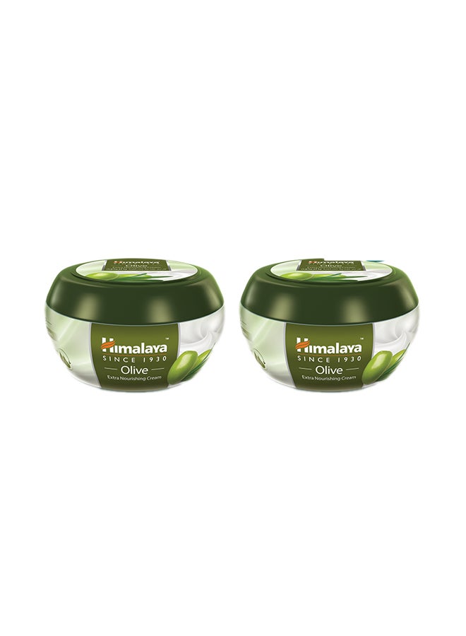 Pack Of 2 Extra Nourishing Olive Cream 150ml