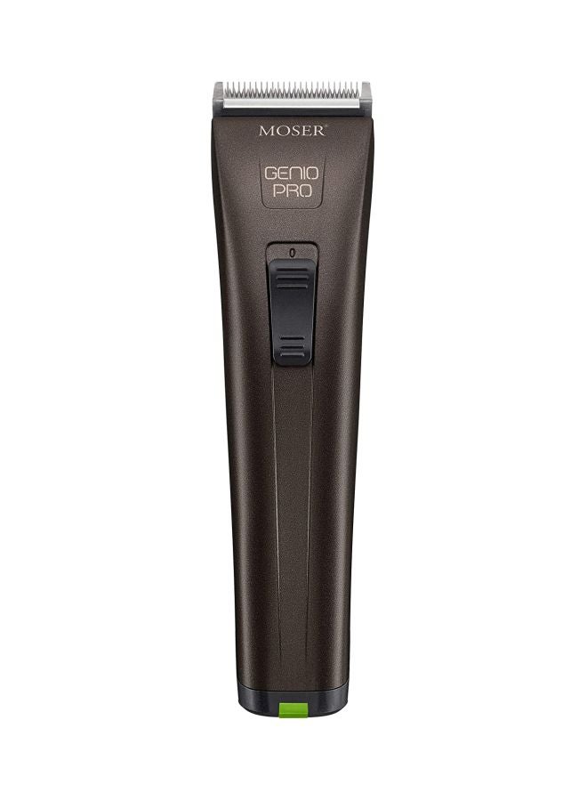 Genio Pro Cordless Hair Clipper For Men (Made In Germany) | Magic Blade With 0.7-3Mm Length Adjustment | 75 Min Run Time Per Battery | Led Battery Indicator (1874-0150) Brown/Silver - image 2