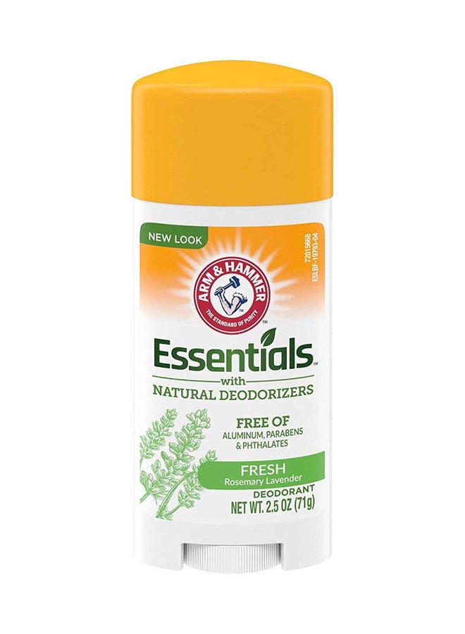 Essentials Solid Deodorant Yellow/White 71grams
