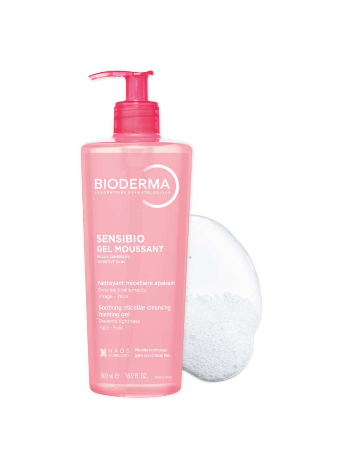 Sensibio Gel Moussant Cleansing Foaming 500ml - image 2