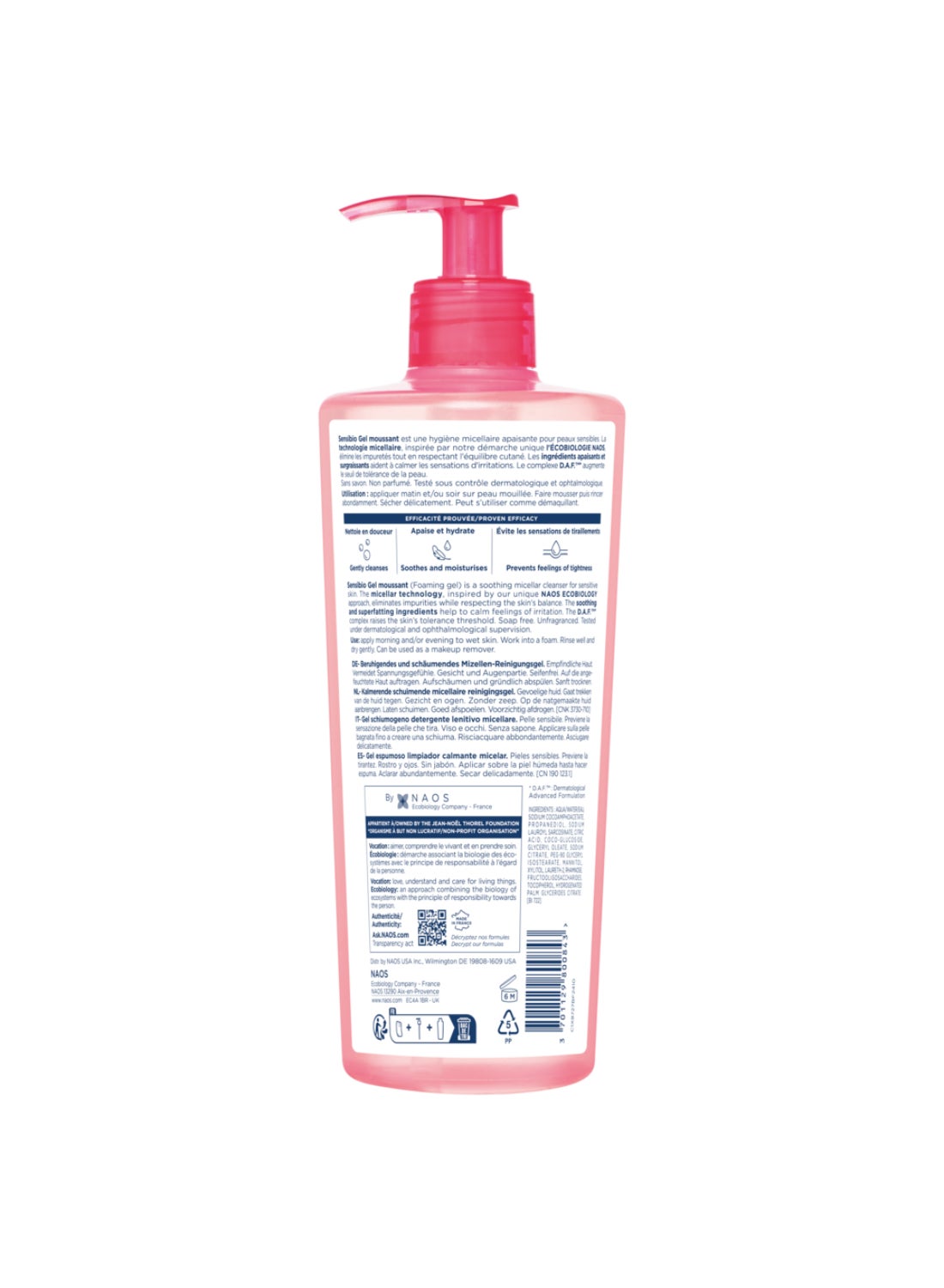 Sensibio Gel Moussant Cleansing Foaming 500ml - image 3
