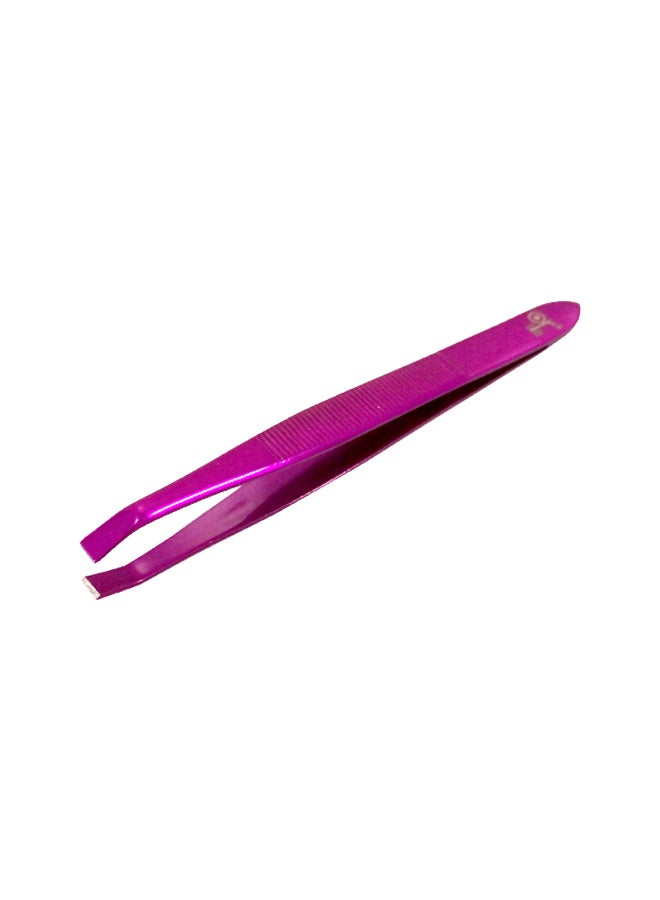 Electroplated Square Tip Tweezers Purple