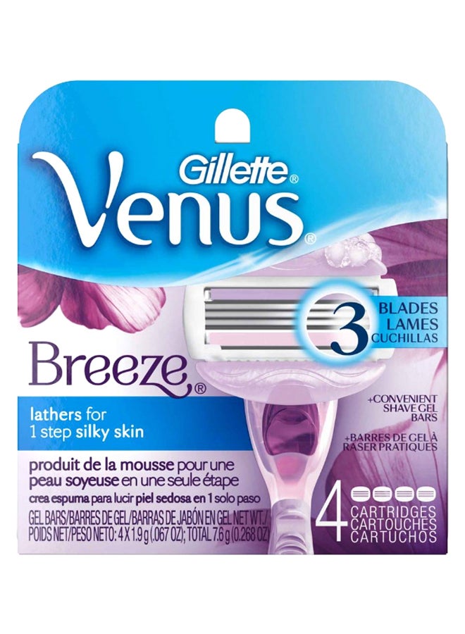 Pack Of 4 Venus Spa Breeze Blade
